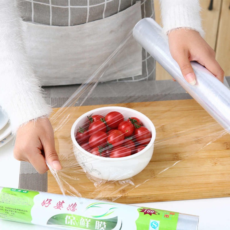 Buy 20 Meter Food Wrap Cling Film Plastic Wrap Food Grade Pe Cling Film